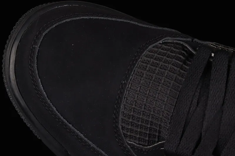All categories Air Jordan Jordan series basketball shoes Air Jordan 4 foreign trade version Air Jordan 4 Retro "Black Cat" AJ4 Joe 4 Black Cat First layer frosted CU1110-010